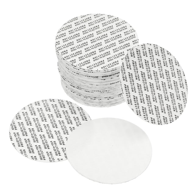 Unique Bargains Joint Sensible à la Pression en Mousse PS de 65 mm Résistant, Blanc, Lot de 100