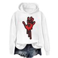 thumbnail image 1 of WEAIXIMIUNG Sweat à Demi-Zip pour Femmes Sans Capuche Automne et Hiver 2025 Tendance avec Impression de Lettres, 1 of 4