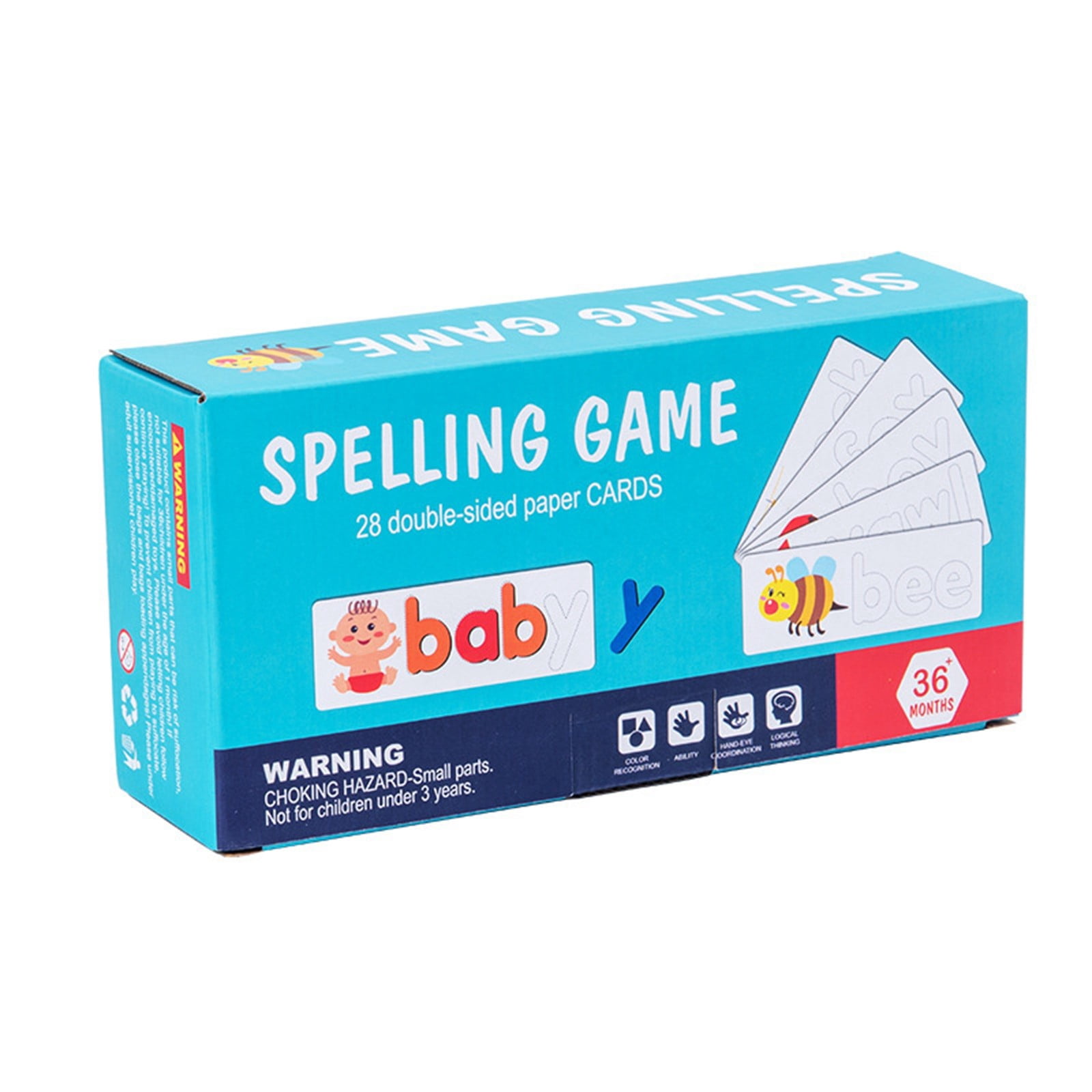 Wooden Children's Early Education Word Game English Letter Recognition Kindergarten Enlightenment Puzzle