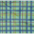 thumbnail image 4 of oneOone Organic Cotton Poplin Twill Fabric Madras Check Print Sewing Fabric BTY 42 Inch Wide, 4 of 4