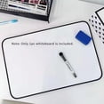 thumbnail image 2 of Portable Magnetic Dry Erase Board Double-Sided White Board Handwriting Whiteboard Easy to Clean for Children, 2 of 8