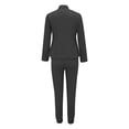 thumbnail image 5 of Cathalem Ensemble 2 Pcs pour Femme Décontracté Taille Haute avec Pantalon, Gris Foncé TG, 5 of 5