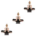 thumbnail image 3 of Xinxinyy Stay Active And Pain-Free Breathable And Warm Lumbar Support Belt Wide black XL 3Set, 3 of 6