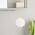 thumbnail image 2 of Wall Mount for TP-Link Deco M5/P7 Whole Home Mesh WiFi System, Sturdy Bracket Holder for Deco M5 Router/P7 Space Saving TP-Link Router Wall Holder, White, 3 Pack, 2 of 7