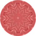 thumbnail image 1 of Ahgly Company Machine Washable Indoor Round Transitional Red Area Rugs, 8' Round, 1 of 7