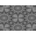 thumbnail image 1 of Ahgly Company Machine Washable Indoor Rectangle Transitional Gunmetal Gray Area Rugs, 2' x 4', 1 of 7
