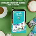 thumbnail image 4 of AMAZIN CHOICES Instant Coconut Coffee. Coconut Coffee 4-in-1 Single Serve Instant Coffee. No Soybeans added. Snack Viet - Coconut Coffee - Pack of One - 270g (15 Sachets x 18g), 4 of 9