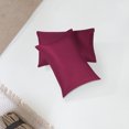 thumbnail image 4 of PiccoCasa 2pcs Pillowcases Soft Microfiber,No Wrinkle,King, Light Gray Pillow Case Covers Non-Standard Wine, 4 of 10