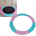 thumbnail image 3 of Trampoline Replacement Pad Safety Padding Cover Waterproof Durable Replacement Spring Cover Pink Green 1.5m, 3 of 7