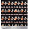thumbnail image 1 of Soimoi Rayon Fabric Circle & Bird Kids Fabric Prints by Yard 56 Inch Wide, 1 of 3