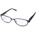 thumbnail image 2 of Foster Grant Isa Lunettes de Lecture, Bleu Marine/transparent, 59 mm, 2 of 4
