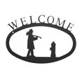 thumbnail image 1 of Village Wrought Iron WEL-15-L Fireman - Welcome Sign Large, 1 of 2