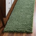 thumbnail image 2 of Unique Loom Tapis de Sol en Peluche 2' 2 x 6' 7 en Vert, 2 of 2