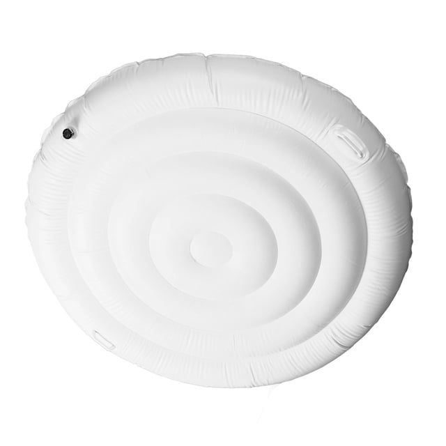 Inflatable Hot Tub Protective Lid, 5.4FT Excellent Insulation Inflatable Hot Tub Cover PVC Dustproof Round for Spa
