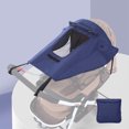 thumbnail image 2 of One On One Sunshade, Uv Protection Sunshade, Universal Sunshade, Sunshade Accessories, Protect Your Little One From Wind, Rain, and Sunlight with Our High Field Of View, 2 of 9