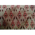 thumbnail image 4 of oneOone Coton Soie Tissu Style Argyle Tissu Imprimé Ikat 1 Yard 42 Inch Wide, 4 of 4