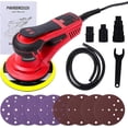 thumbnail image 1 of PioneerWorks 1250W Brushless Electric Orbital Sander - 6-Inch Woodworking & Polishing Tool, 10,000 RPM, 1 of 5