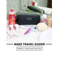 thumbnail image 4 of GOX Travel Toiletry Bag,Dopp Kit Case,Ultra-Light Cosmetics Bag Makeup Organizer(Black), 4 of 5