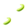 thumbnail image 2 of Shengyu Banana Storage Box Lovely Anti-extrusion Multifunctional Case Holder Takeaway Anti-squeezing Fresh-keeping Protector Green 2Set, 2 of 6