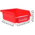 thumbnail image 2 of RENACLIPY Paniers de Rangement de Garage 3 Pcs Paniers en Fer pour Outils Rangement pour l'Organisation de la Maison, 2 of 6