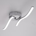 thumbnail image 3 of FLAMEEN Lampe de Plafond, Lumière LED Moderne Innovante Décoration Salon Blanc 85265V, 3 of 8