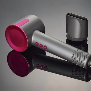 High-Speed Hair Dryer with 110,000 RPM Brushless Motor and Negative Ions, Professional Ionic Blow Dryer for Fast, Frizz-Free Drying with Magnetic Attachments