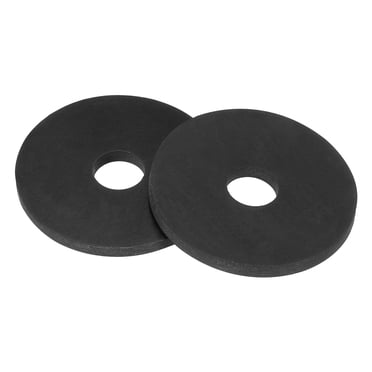 Unique Bargains Rondelles en Caoutchouc, 32 Pcs Oeillets en Caoutchouc de 1 1/2 Pieds OD x 3/8 Pieds ID x 1/8 Pieds d'Épaisseur