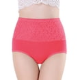 thumbnail image 2 of Ketyyh-chn99 sous-Vêtements pour Femmes en Coton 2024 Grande Taille Culotte Extensible en Coton Rouge Melon D\'eau,L, 2 of 3