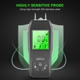 thumbnail image 4 of Margot Humidimètre Numérique Détecteur de Fuites d'Eau Testeur d'Humidité Écran LCD Rétroéclairé avec Alertes de Contenu d'Humidité Sonores et Visuelles, 4 of 11