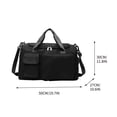 thumbnail image 1 of Travel Foldable Crossbody Shoulder Bag with Large Capacity 3-5 Day Clothing Storage and Multiple Compartments, 1 of 2