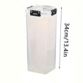 thumbnail image 2 of Airtight Bread Storage Container with Convenient Drawer for Kitchen Pantry Organization and Fresh Food Preservation, 2 of 6