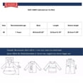 thumbnail image 3 of Yuyuzo Vêtements pour Tout-Petits et Bébés Chandail à Manches Longues Col Ras du Cou Enfants Fille Garçon Chandail Uni à Enfiler Hauts, 3 of 4