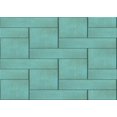 thumbnail image 1 of Ahgly Company Tapis d'Intérieur Lavables en Machine Rectangle Transitionnel Vert Menthe, 2' x 3', 1 of 7