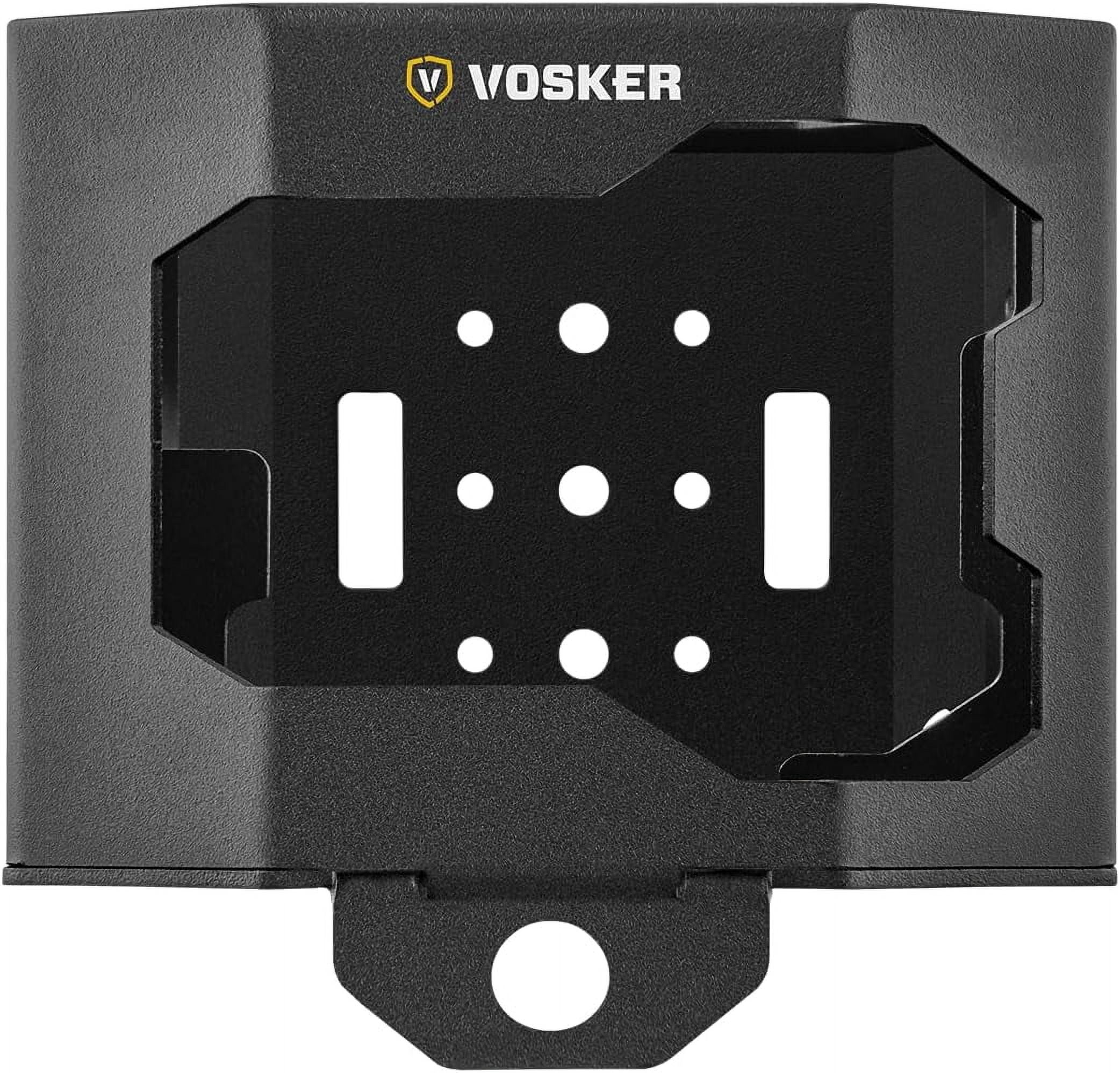 VOSKER Metal Security Box for V300 Ultimate Outdoor Security Camera - Protective Heavy Duty Steel Case, Weather & Animal Resistant, Easy Accessible Panel