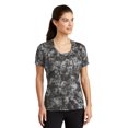 thumbnail image 1 of Sport-Tek Discontinué ® Tee-Shirt Col Rond Minéral pour Femmes. Lst330 3TG Noir, 1 of 1