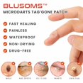 thumbnail image 4 of Blusoms Microdarts Tag'gone Patch,Neutroera Blusoms Pro Microdarts Taggone Patch, 4 of 11
