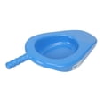 thumbnail image 1 of Thickened Bedpan, Strong Load Bearing 2.5cm Radian Elderly Bedpan Reduces Lumbar Support Labor Saving  For Home, 1 of 8