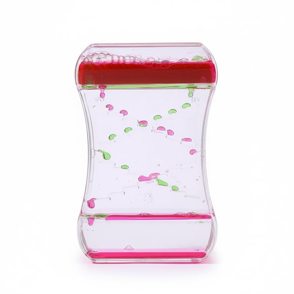 tredstone Colorful Liquid Hourglass With Gradient Effect Visual Timer For Kids Learning Liquid Motions Sensory Toys Bubble Timer type+5
