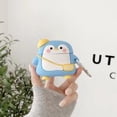 thumbnail image 1 of tredstone Apple wireless Bluetooth earphone protective case AirPods Pro cute penguin backpack suitable for 1/2 generation storage box, 1 of 1