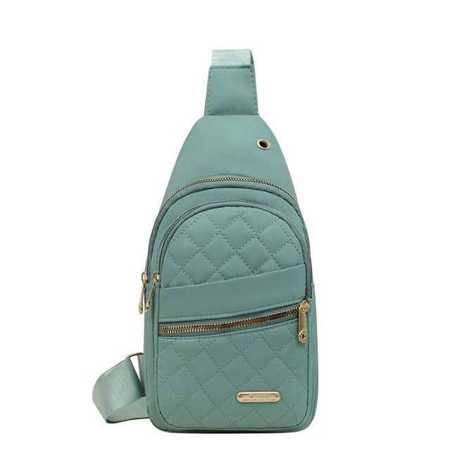 B-57 Green Womens Crossbody Bag Multifunctional For Daily #MJVHi