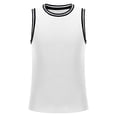 thumbnail image 4 of Timegard Mens Shirts Ribbed Crewneck Sleeveless Comfy Tee Color Block Summer Casual Fitting Tank Top, 4 of 6