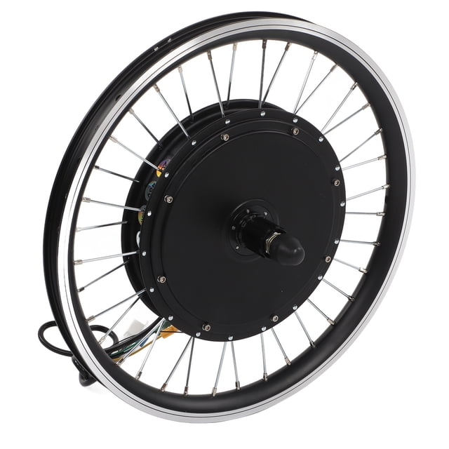 Kit de Conversion pour Bicyclette Électrique de 20 Pouces, Anneau de Roue en Alliage d'Aluminium 48V 1500W Kit de Conversion pour Trottinette Électrique Réduction du Bruit Multifonction pour Trottinette Électrique