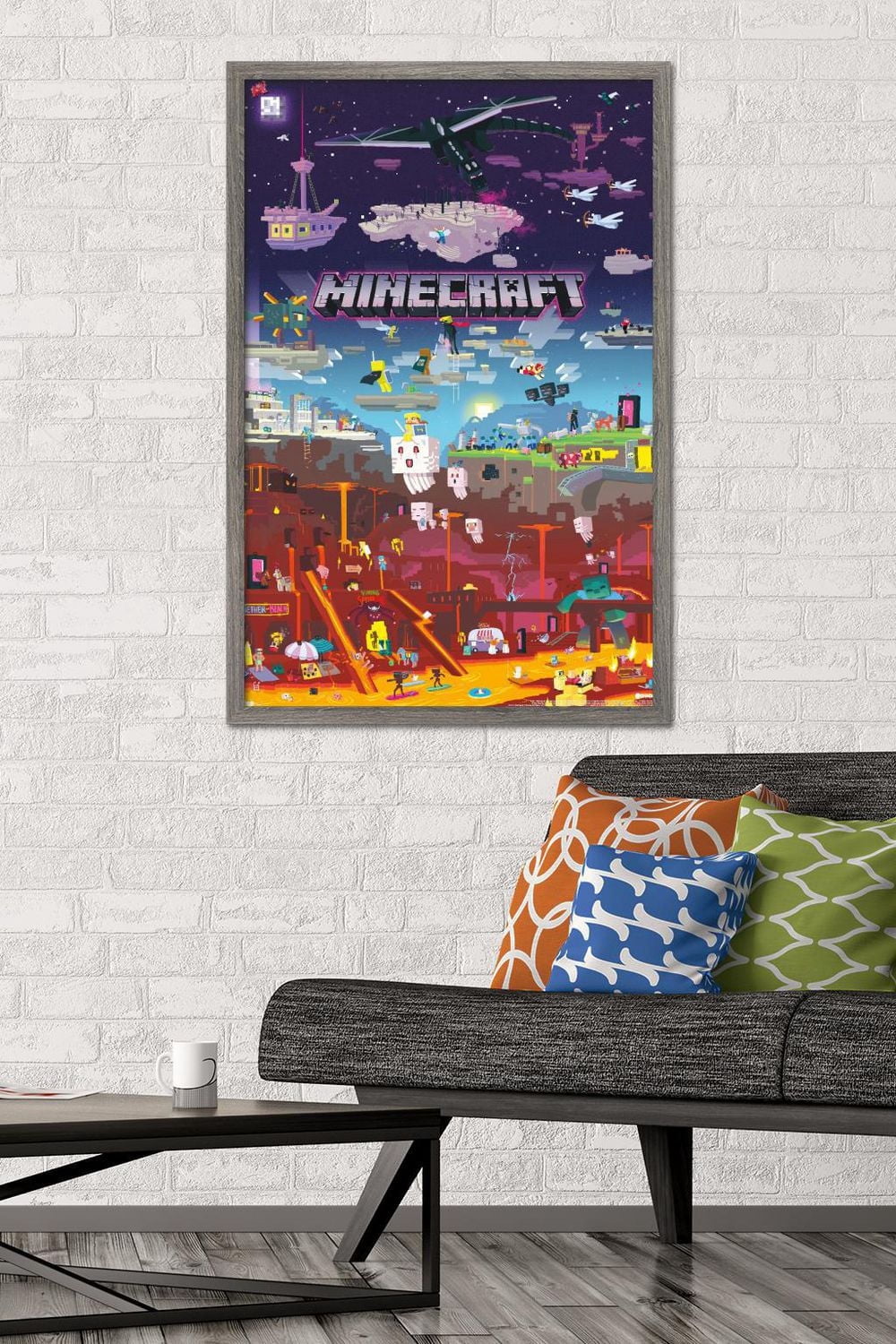 Minecraft - World Beyond Wall Poster