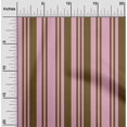 thumbnail image 1 of oneOone Silk Tabby Fabric Bayadere Stripe Print Fabric By Yard 42 Inch Wide, 1 of 4
