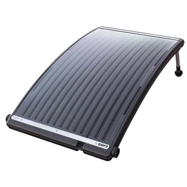 GAME SolarPRO Curve Pool Heater For Above Ground Swimming Pools Up To 30' | 4721