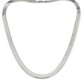 thumbnail image 1 of 925 Sterling Silver 8.75mm Magic Herringbone Chain 18 Inch, 1 of 5