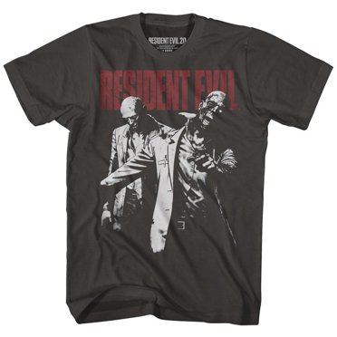 Resident Evil Horror Science Fiction Video Game Walking Zombies Adult Tshirt Tee