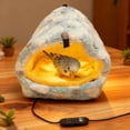thumbnail image 5 of Heated Hanging Bird Shelter For Parrots Conures And Small Birds Outdoor Winter Warm Cozy Adjustable Temperature Control Chew Proof Design, 5 of 5