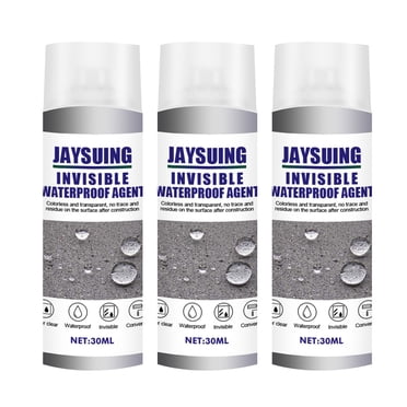 yeacher 3PCS 30ml Waterproofing Agent Strong Bonding Spray Adhesive Sealant Roof Exterior Wall Toilet Transparent Spray Glue