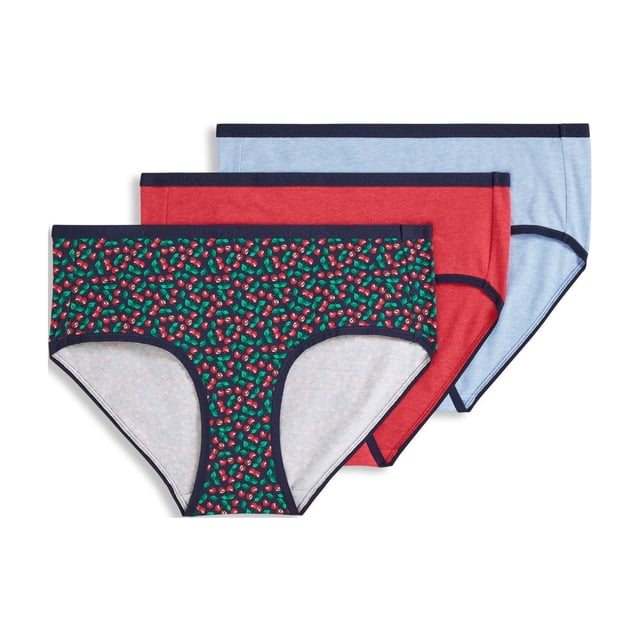 Jockey Culotte Hipster à Logo Extensible en Coton Biologique pour Femmes - Lot de 3